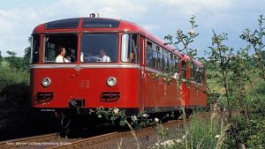 Schienenbus Beiwagen VB142 DB Ep. IIIa Bw Simbach/Inn FS - Steiner Modellwerke 23023VB.1 Spur 1